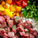 Tender Slow Cooker Beef and Pepper Steak