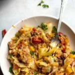Low Carb Unstuffed Cabbage Casserole