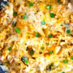 Creamy Keto Chicken Enchilada Skillet