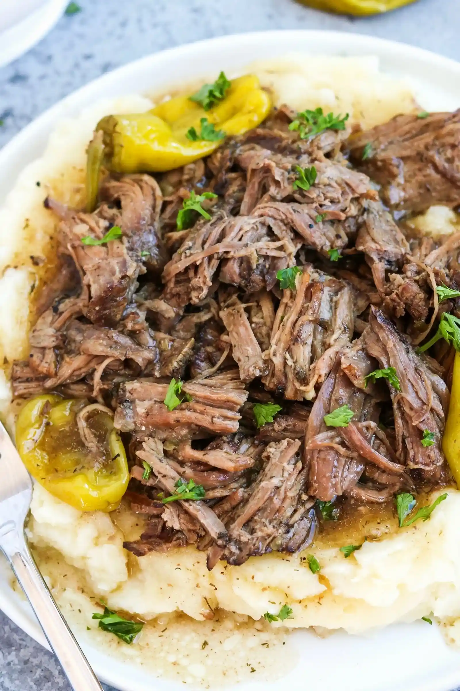 Healthy Mississippi Pot Roast with Beef Gravy Recipe 3 Recipe image