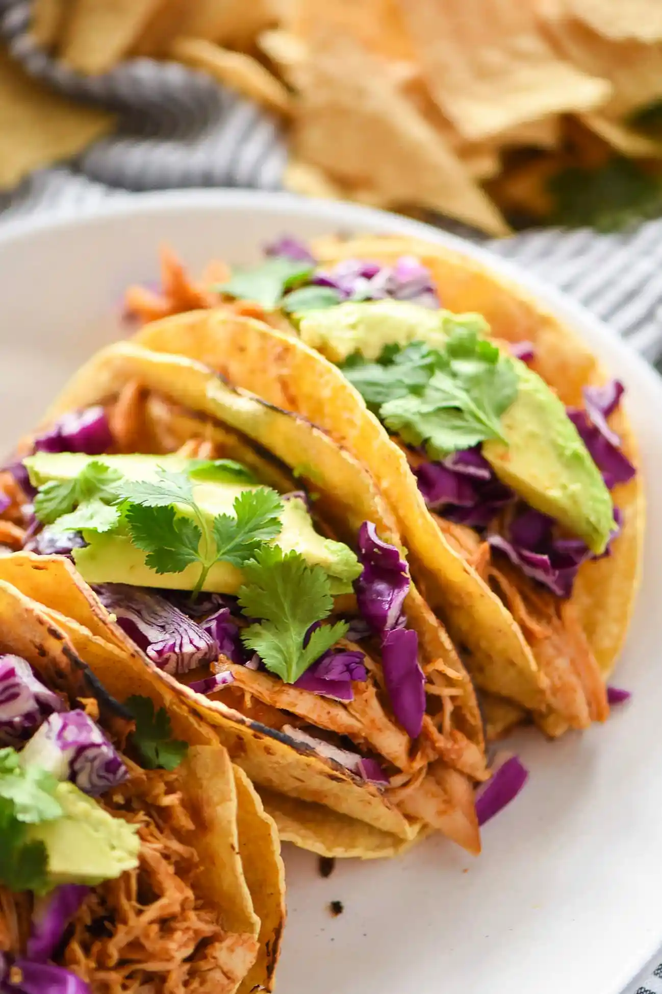 Slow Cooker Honey Chipotle Chicken Tacos 3 Recipe image
