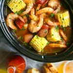 Slow Cooker Shrimp Boil