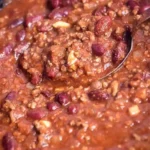 Slow Cooker Beef and Bean Chili