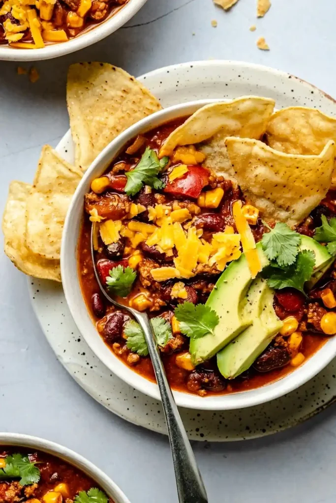 Hearty Healthy Turkey Chili