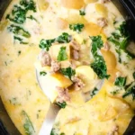 Slow Cooker Turkey Zuppa Toscana