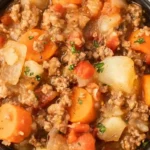 Budget-Friendly Slow Cooker Beef and Vegetable Stew