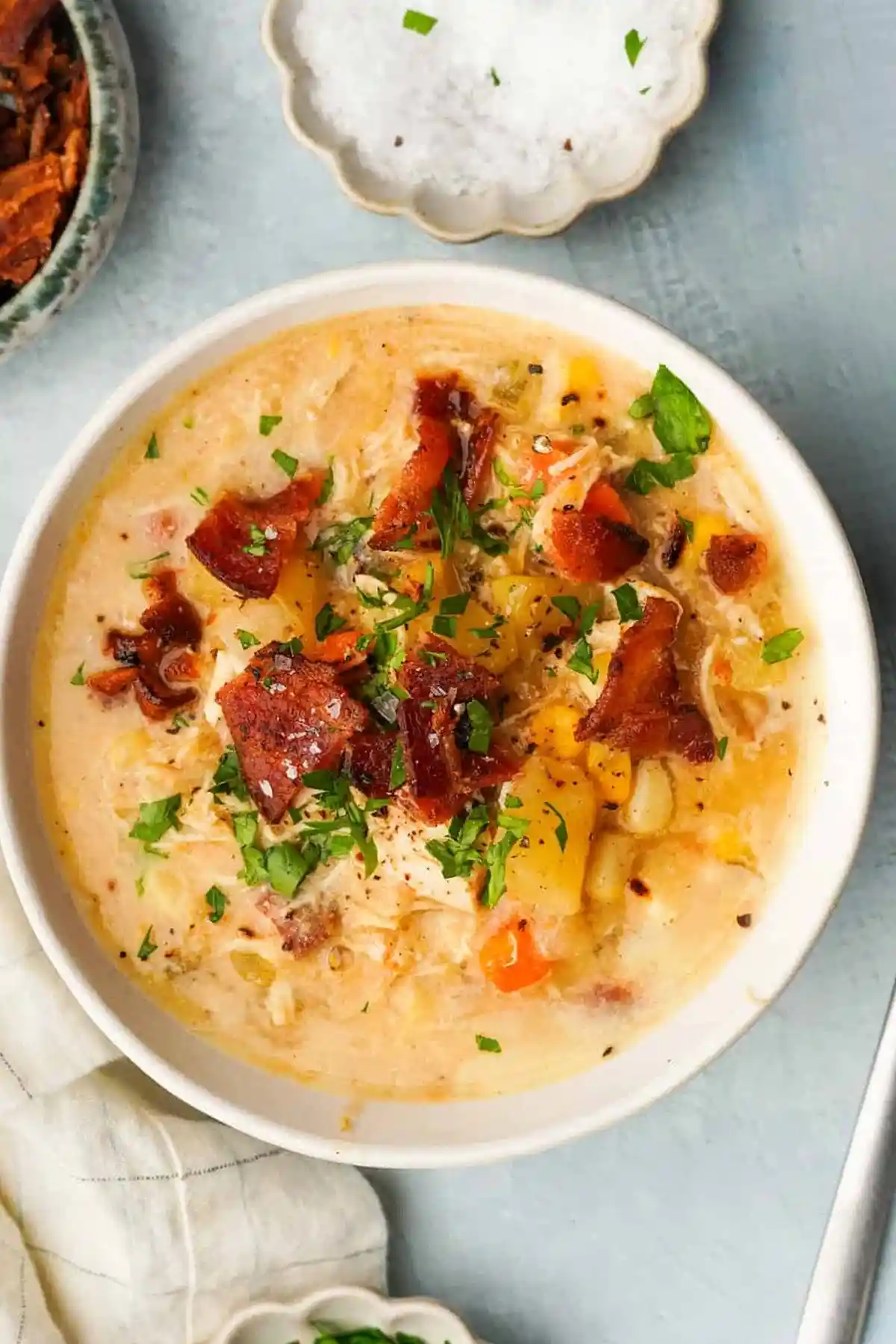 Crockpot Chicken Corn Chowder