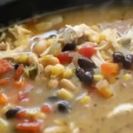 Slow Cooker Chicken Tortilla Soup