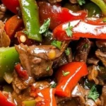 Slow Cooker Beef and Pepper Steak