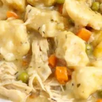 Slow Cooker Creamy Chicken and Dumplings
