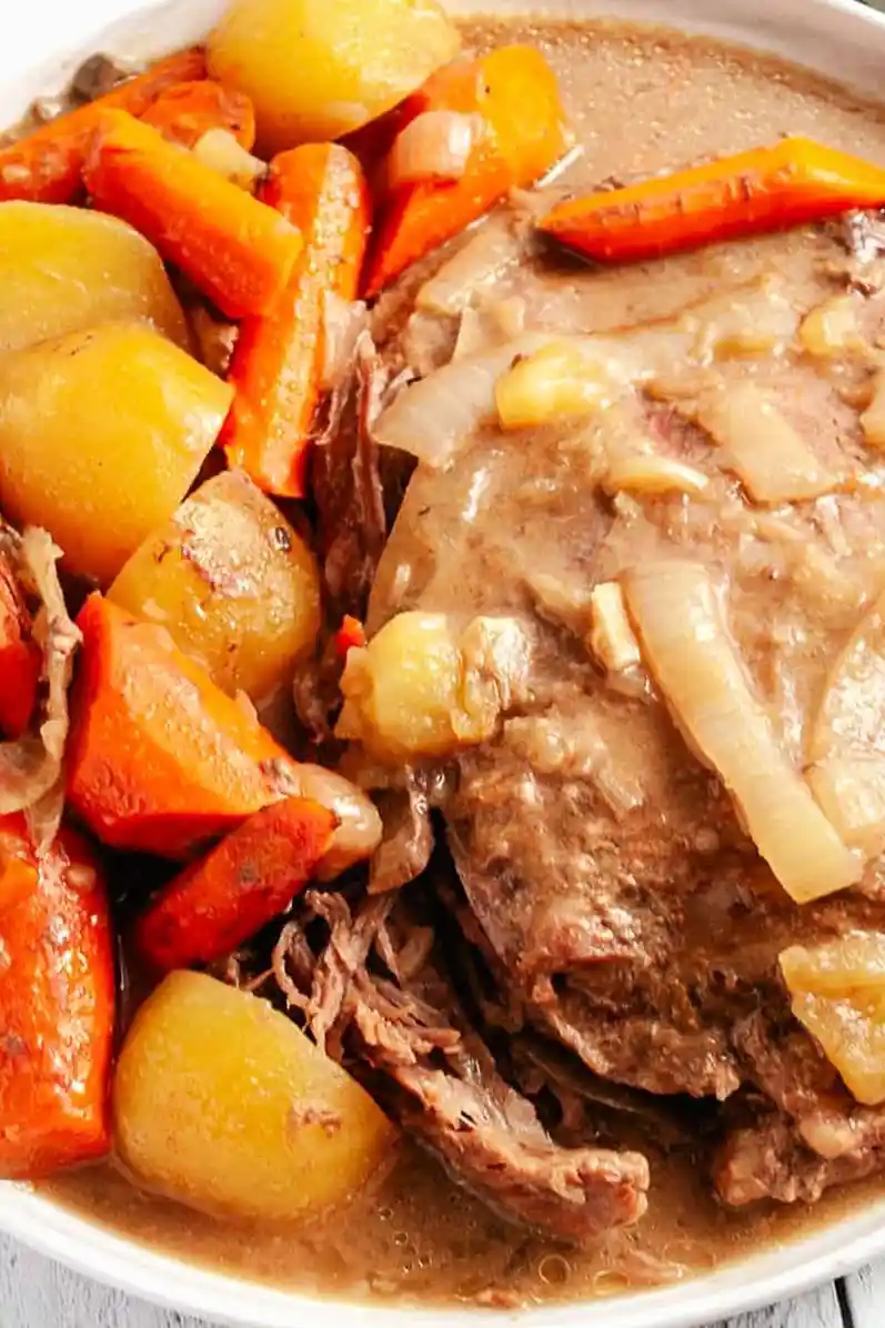 Slow Cooker Pot Roast with Lipton Onion Soup Mix