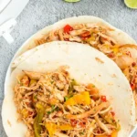 Slow Cooker High Protein Chicken Fajitas
