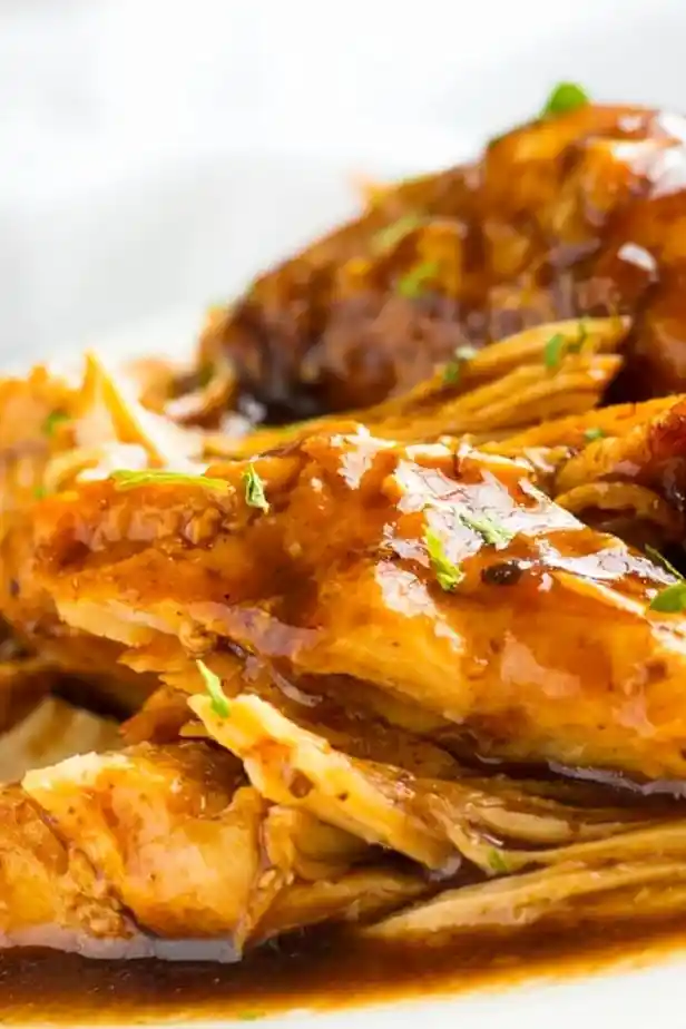 Slow Cooker Brown Sugar Balsamic Chicken