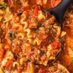 Slow Cooker Lasagna Soup