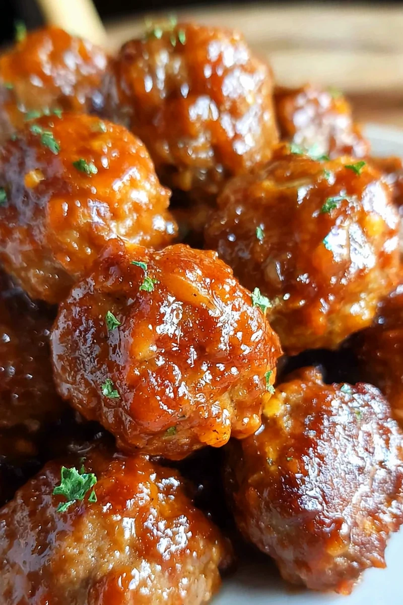 Slow Cooker Sweet Hawaiian Teriyaki Meatballs 3 Recipe image