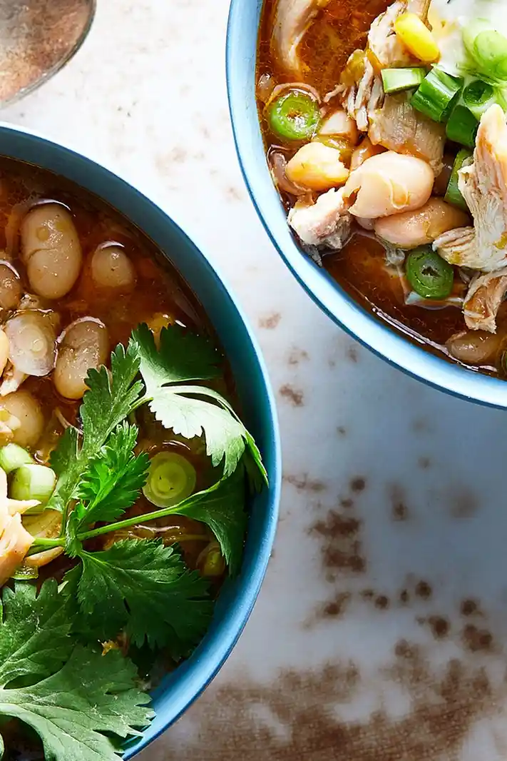 Slow Cooker White Chicken Chili