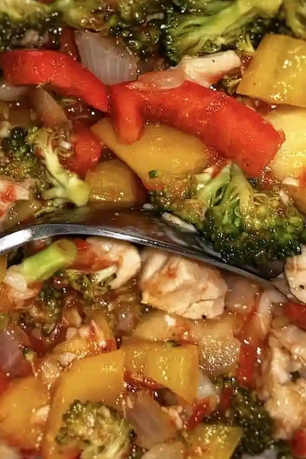 Easy Slow Cooker Sweet Chili Chicken