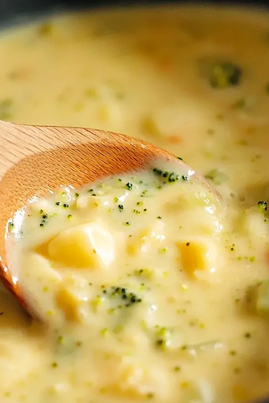 Broccoli Potato Cheese Soup