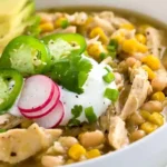 Slow Cooker White Bean Chicken Chili