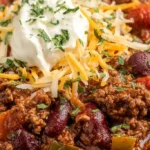 Slow-Simmered Crock Pot Classic Chili