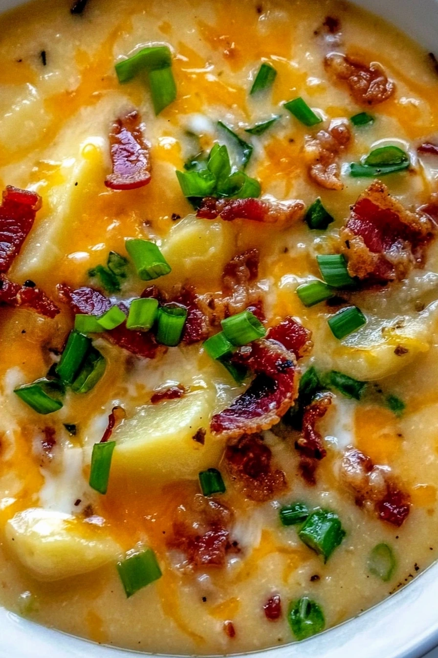 Slow Cooker Creamy Potato Soup