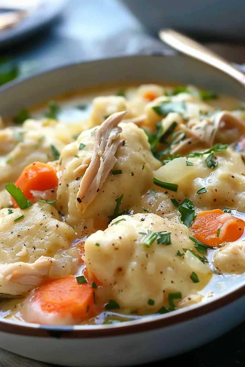 Slow Cooker Chicken and Dumplings: A Simple Comfort Meal 3 Slow Cooker Chicken and Dumplings: A Simple Comfort Meal
