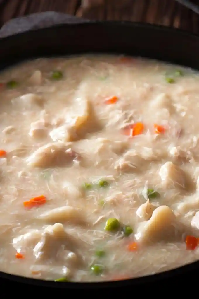 Slow Cooker Chicken Dumplings Recipe